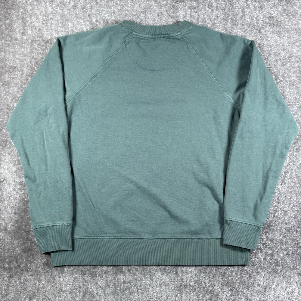 Patagonia Sweatshirt Women's Large Green Regular Fit Pastel P-6 Organic Cotton - Picture 2 of 5